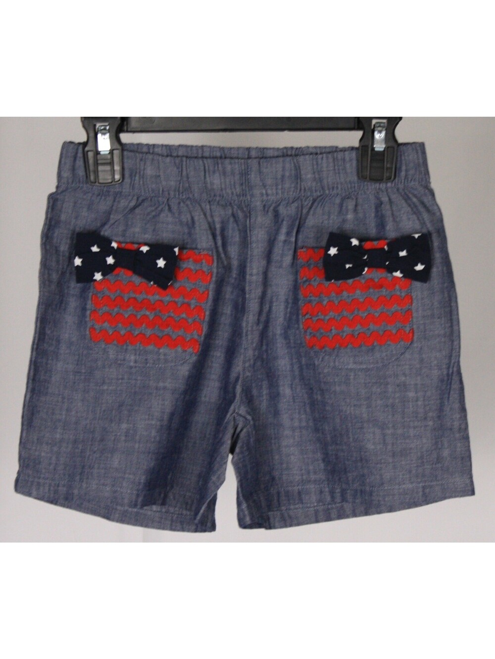 Gymboree Chambray Shorts & Pink Knit Shorts Bundle Size 8
